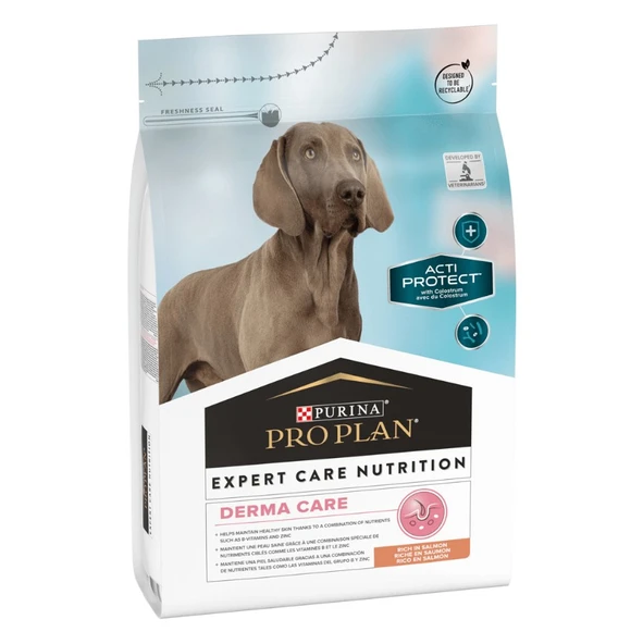 Pro Plan Acti Protect Adult Derma Care Somonlu Yetişkin Köpek Maması 10 Kg ürün görseli 1