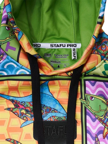 Stafu Pro Prime Kapüşonlu Fish Eye Sweatshirt - Resim 3