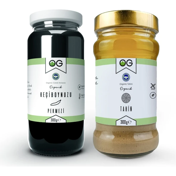 OG natural Organik Keçiboynuzu Pekmezi ve Organik Tahin ürün görseli 1