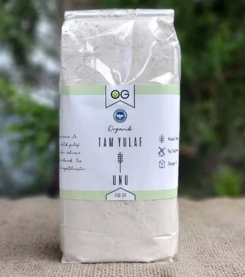 OG NATURAL ORGANİK TAM YULAF UNU 650 GR ürün görseli 1