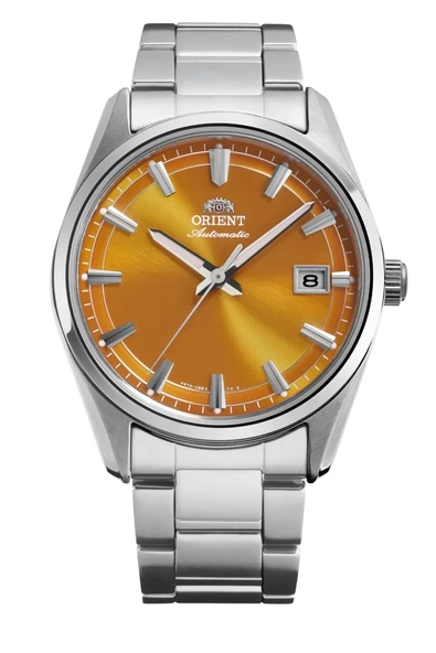 Orient RA-AC0R08Y30B Kumalı Otomatik Çelik Gri Turuncu Kadran Safir Cam 39 mm Erkek Kol Saati ürün görseli 1