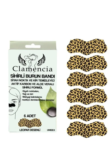 Clamencia Burun Bantı Leopar 6'Lı ürün görseli 1