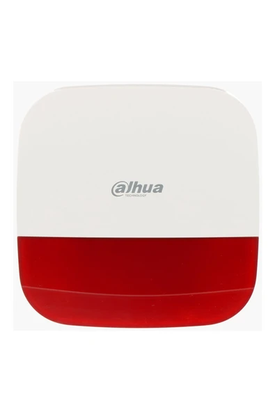 DAHUA DHI-ARA13-W2 KABLOSUZ HARİCİ SİREN (KIRMIZI) ürün görseli 1