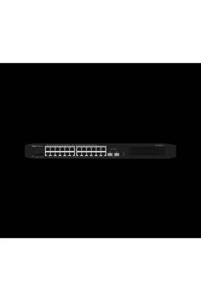 RUIJIE Reyee RG-ES226GC-P 24 Portlu, 10/100/1000 Gigabit, Yönetilebilir Switch, 2 Sfp, 24 Port Poe (370W) ürün görseli 1
