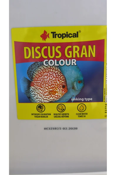 Tropical Discus Gran Colour 100 GR ürün görseli 1