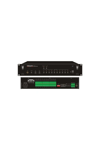 DECON DP-7212 - 10 Zone Acil Anons Kontrol Modülü ürün görseli 1