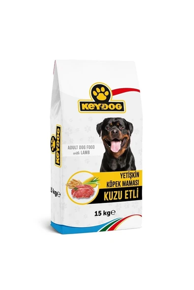 Keydog Lamb Adult Dog Kuzulu Yetişkin Köpek Maması 15 Kg ürün görseli 1