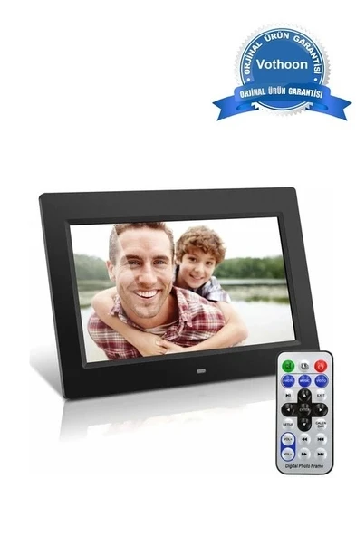 10 inç Lcd Ekran Dijital Fotoğraf Çerçevesi Video Oynatma + Mp3 ürün görseli 1