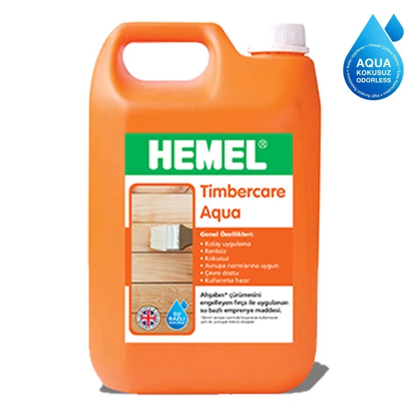 Hemel Timbercare Aqua Emprenye 20 Litre Şeffaf - Resim 2