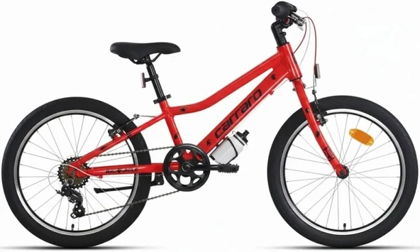 Carraro Red Eagle 20 Jant 6 Vites V Fren Çocuk Bisikleti Kırmızı-Siyah ürün görseli 1