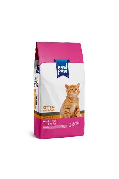 PawPaw PAW PAW YAVRU KEDİ MAMASI 1 KG ürün görseli 1