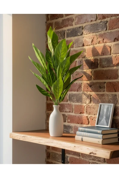 BAKBURAYA YAPAY ÇİÇEKÇİLİK Yeşil Yapay Starliçe 75 Cm Dekorasyon Çiçeği ürün görseli 1
