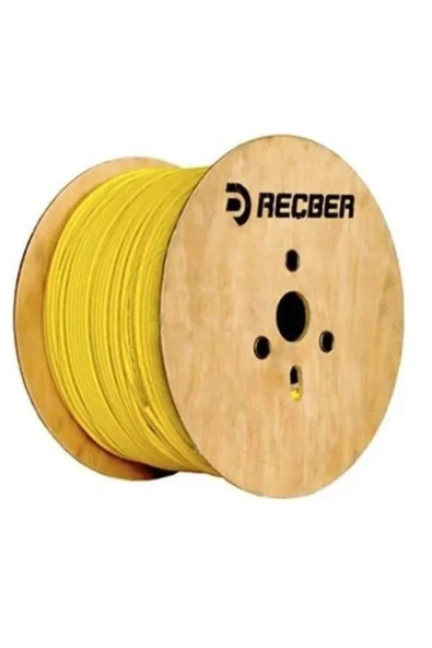 REÇBER CAT6U/UTP 23AWG Sarı 500m Makara Kablo Halojen Free ürün görseli 1