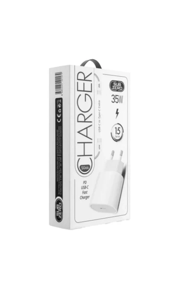 Subzero 35 Watt Type-c Şarj Aleti Iphone 15 Serisi Için - Resim 7