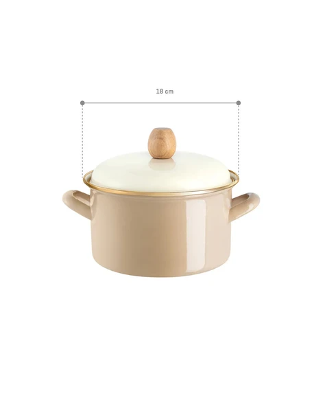 Madame Coco Bonneville Tencere - 18 cm - Resim 4