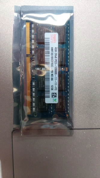 Hynix 4gb 2rx8 PC3-12800S-11-11-F3 1600MHZ 1.5V Ddr3 Notebook Ram HMT351S6CFR8C-PB ürün görseli 1