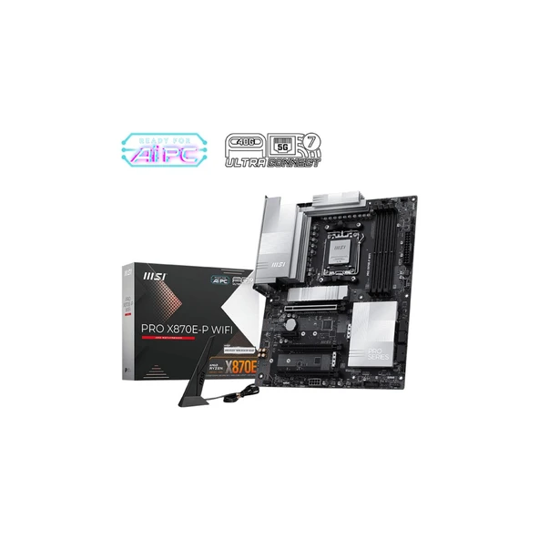 MSI Pro X870E-P Wi-Fi AMD AM5 DDR5 ATX Anakart ürün görseli 1