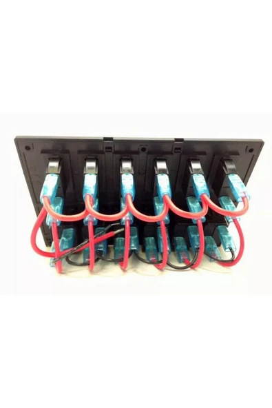 Bfy Switch Panel 6'lı Otomatik Sigorta Paneli - Resim 2