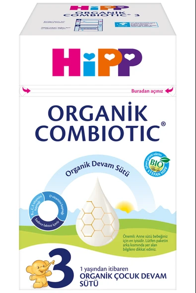 Hipp 3 Organik Combiotic Devam Sütü 800 gr ürün görseli 1