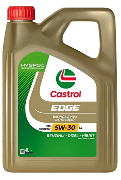 Castrol Edge 5W-30 LL 4 lt Motor Yağı - 2025 ürün görseli 1