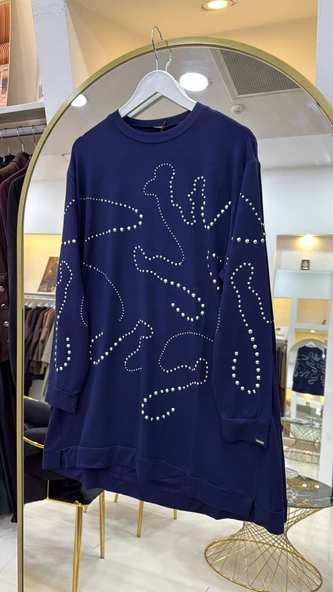 İnvee Tunik 7226 lacivert - Resim 2