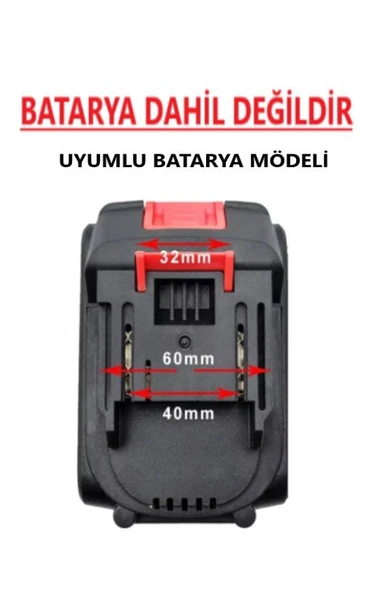 Şarjlı Dal Budama Testeresi 21v/18v Uyumlu - Solo Model (akü Ve Şarj Cihazı Dahil Değildir) ürün görseli 1