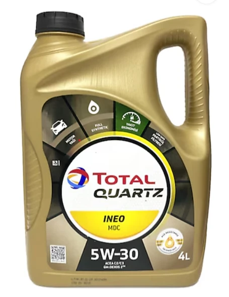 Total Quartz Ineo MDC 5W-30 4 lt Motor Yağı ürün görseli 1
