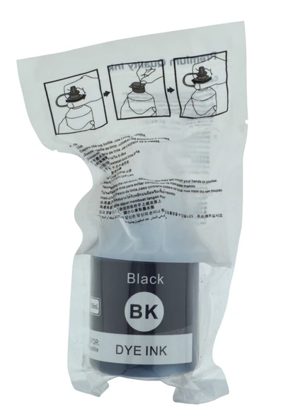 Brother T Serisi Uyumlu Siyah Mürekkep 100ml - BTD60BK / BT6000BK Muadil Mürekkep ürün görseli 1