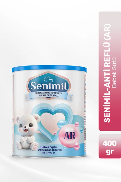 SENİMİL ANTİ-REFLÜ (AR) BEBEK SÜTÜ 400 GR ürün görseli 1