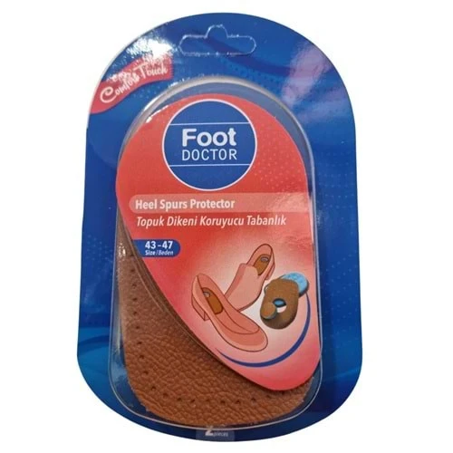 FOOT DOCTOR 43-47 BEDEN TOPUK DİKENİ KORUYUCU TABANLIK  FD 0021M ürün görseli 1