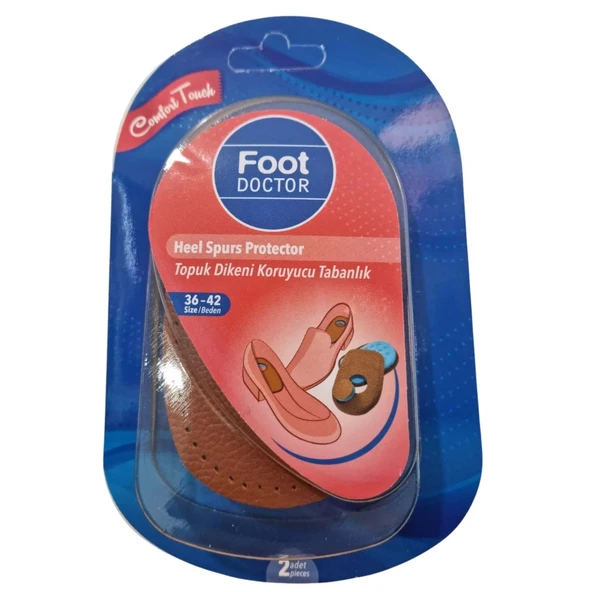 FOOT DOCTOR 36-42 BEDEN TOPUK DİKENİ KORUYUCU TABANLIK  FD 0021W ürün görseli 1
