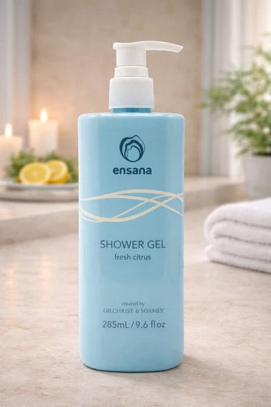 Ensana Fresh Citrus Duş Jeli 285 ml – Ferahlatıcı & Nemlendirici Etki ürün görseli 1