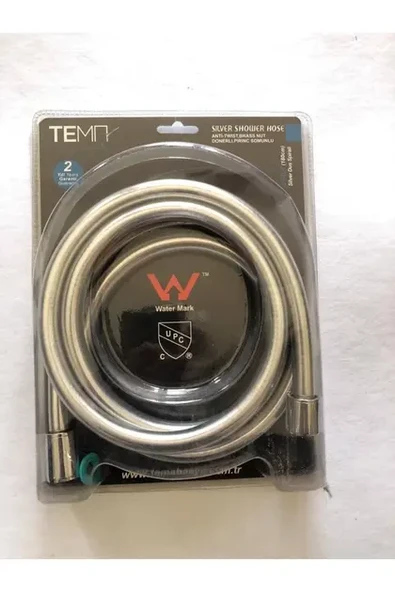 Tema Silver Pvc Duş Spirali 180cm - Resim 2