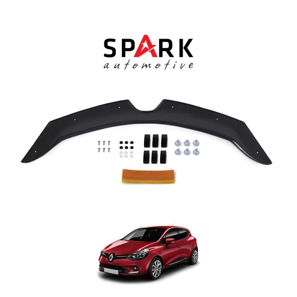 Renault Clio 4 2012-2020 Yıl Aralığı Uyumlu Kaput Rüzgarlığı 4mm ürün görseli 1