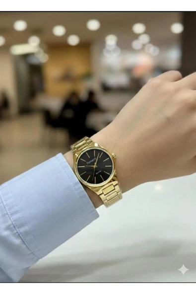 Milano Kadın Gümüş Rose Gold Metal Kordon Beyaz Kadran Kol Saati 2 Yıl Garantili  Altın ürün görseli 1