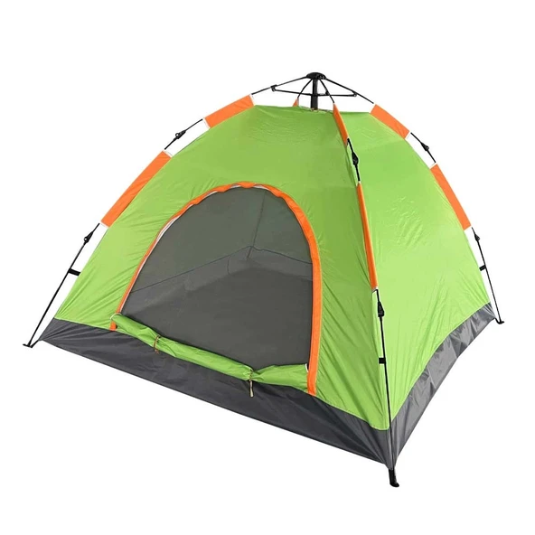 Camp Teepee 4 Kişilik Otomatik Kamp Çadırı - Yeşil ürün görseli 1