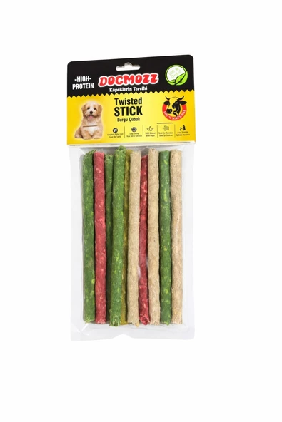 Dogmozz Munchy İnce Burgu Stick 10 Adet ürün görseli 1
