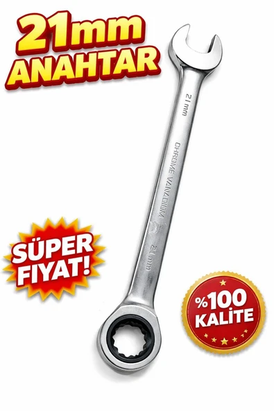 RETTA CIRCIRLI KOMBİNE ANAHTAR 21 MM RCA0521 ürün görseli 1
