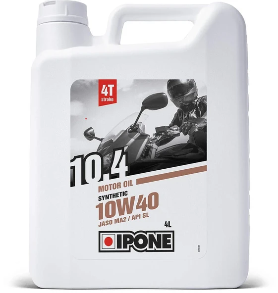 Ipone 10.4 10W-40 4T 4 lt Motosiklet Yağı ürün görseli 1
