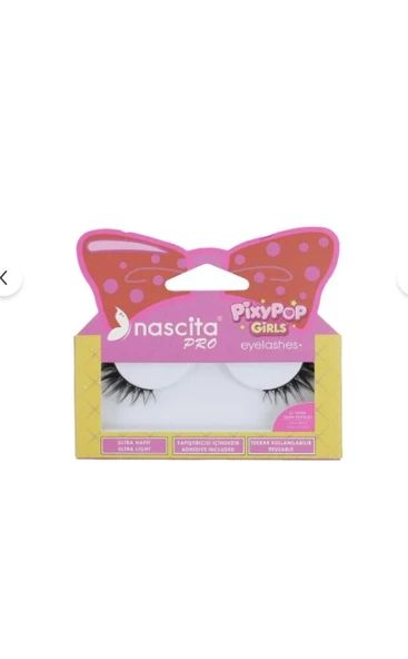 Nascita Pixypop Girls Lulu Takma Kirpikler NASEYE000156 ürün görseli 1
