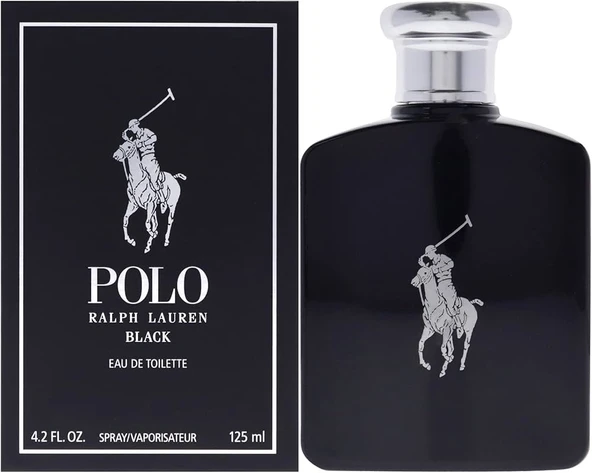 Ralph Lauren Polo Black EDT 125 ml Erkek Parfüm ürün görseli 1