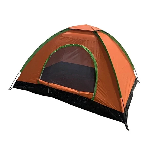 Camp Teepee 2 Kişilik Manuel Kamp Çadırı - Turuncu ürün görseli 1