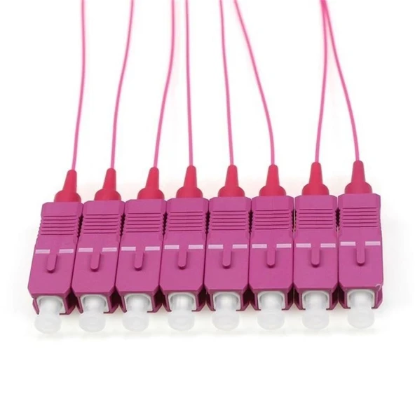 TELDATA TLD-PIGOM4SCMM MULTI MODE PIGTAIL SC-OM4 1 METRE(12Lİ) ürün görseli 1