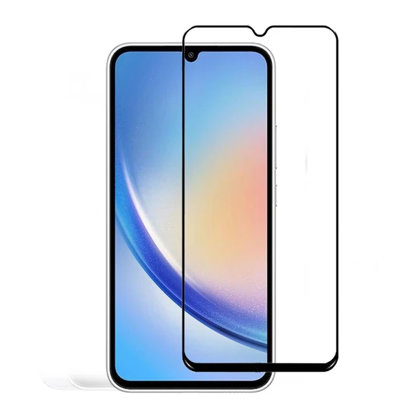 Samsung A34 İle Uyumlu Ekran Koruyucu 9D Tam Kaplayan Kavisli 9018000001338 ürün görseli 1