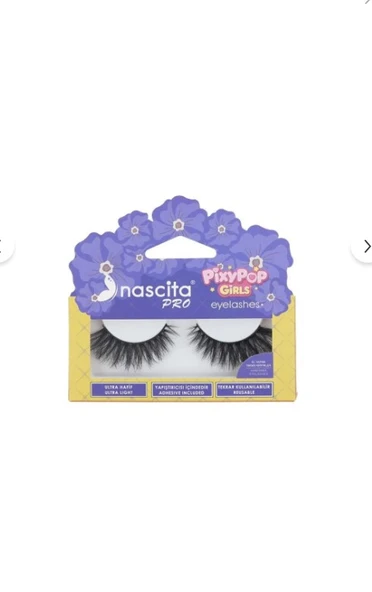 Nascita Pixypop Girls Mimi Takma Kirpikler NASEYE000158 ürün görseli 1