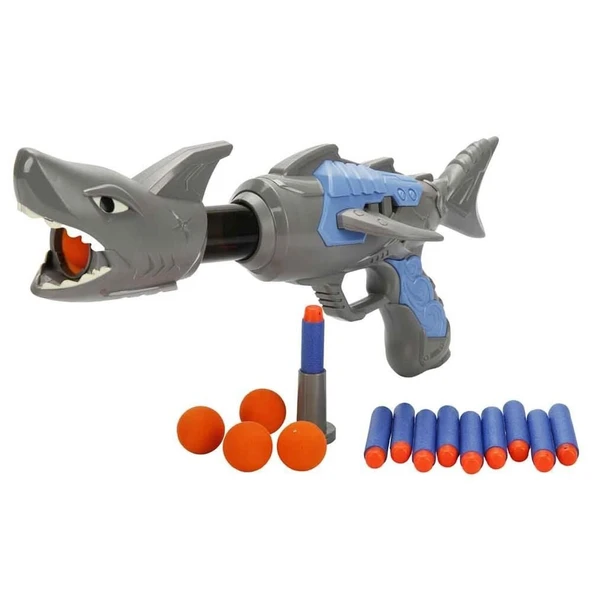 ZAP SİLAH SÜNGER TOP ATAN SHARK 2İN 10TOP - Resim 3