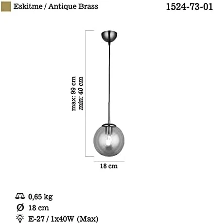 Polino Tekli Eskitme Avize - Resim 3