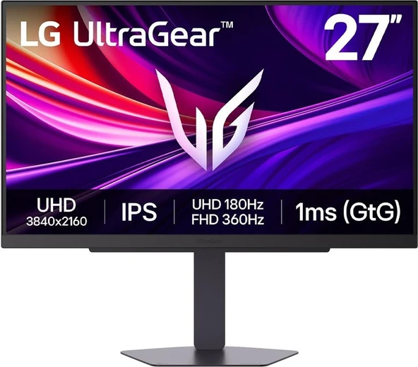 LG 27' Ultragear 27G810A-B 1ms 180Hz 4K IPS Gaming Monitor ürün görseli 1