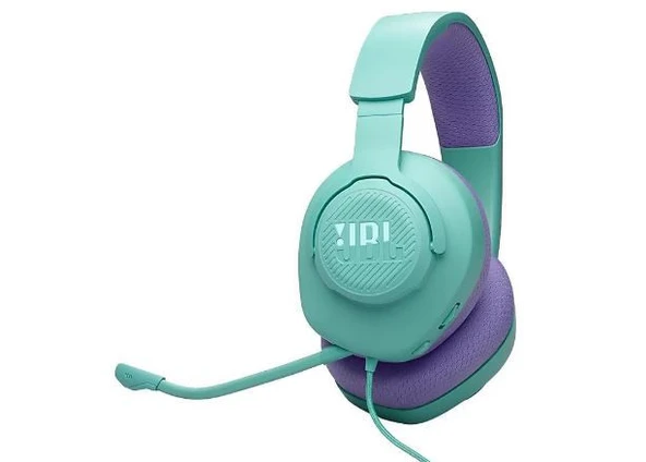 JBL Quantum 100M2 Yeşil Kablolu Kulak Üstü Oyuncu Kulaklığı-AMBALAJ HASARLI (SIFIR KONDİSYONDA)) ürün görseli 1