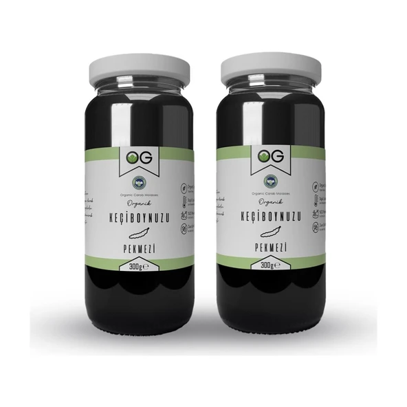 OG natural 2'li Organik Keçiboynuzu Pekmezi +6 Ay 300 gr ürün görseli 1